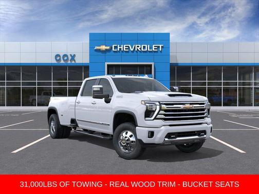 Polar White Tricoat 2026 Chevrolet Silverado 3500 High Country