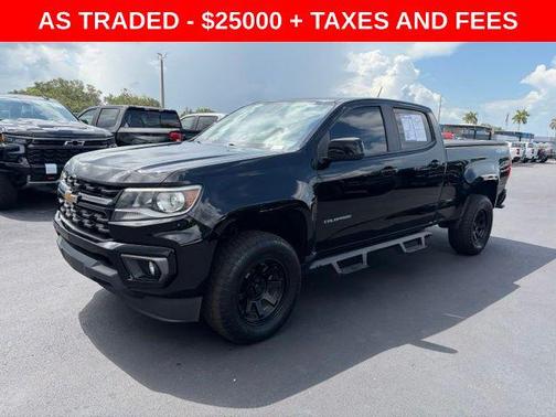 Black 2022 Chevrolet Colorado LT
