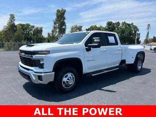 Summit White 2025 Chevrolet Silverado 3500 LT