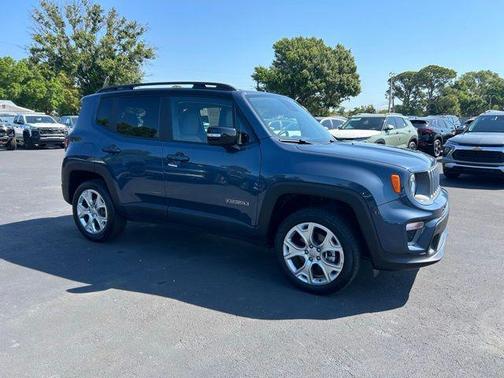 Slate Blue Pearlcoat 2022 Jeep Renegade Limited
