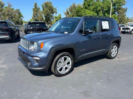 Slate Blue Pearlcoat 2022 Jeep Renegade Limited