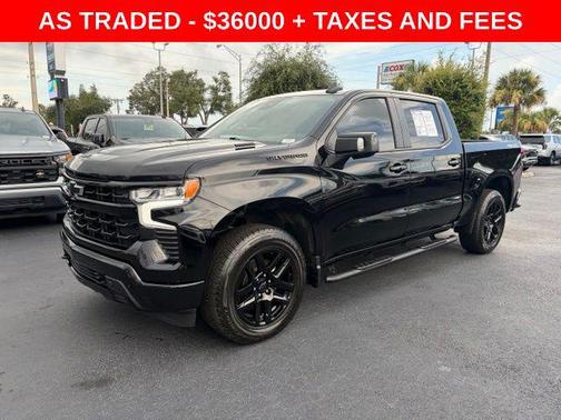 Black 2024 Chevrolet Silverado 1500 RST