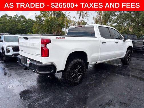 Summit White 2019 Chevrolet Silverado 1500 Custom Trail Boss