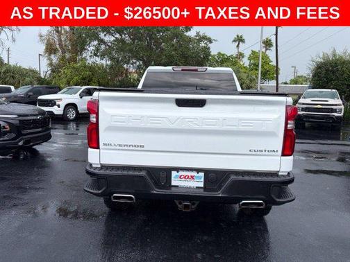 Summit White 2019 Chevrolet Silverado 1500 Custom Trail Boss