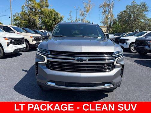 Satin Steel Metallic 2021 Chevrolet Tahoe LT