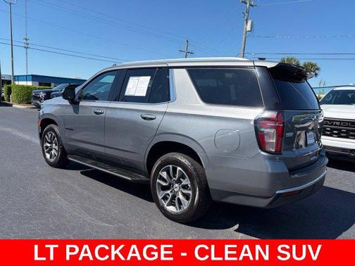 Satin Steel Metallic 2021 Chevrolet Tahoe LT