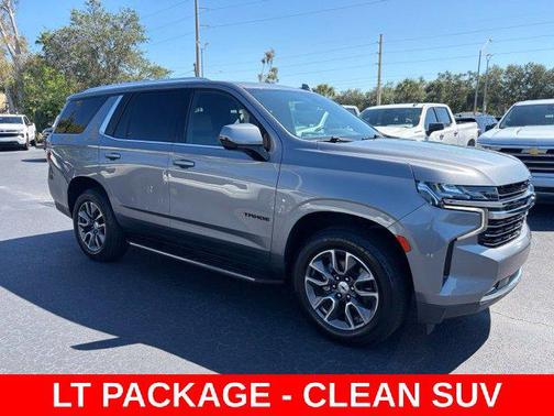 Satin Steel Metallic 2021 Chevrolet Tahoe LT