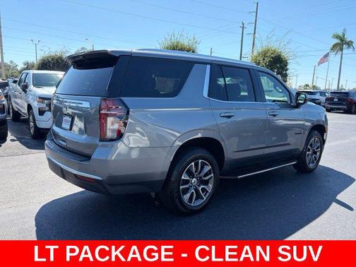 Satin Steel Metallic 2021 Chevrolet Tahoe LT