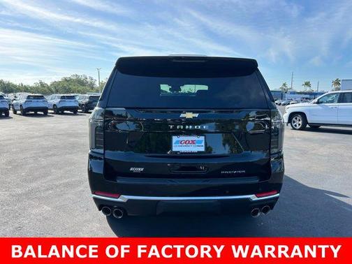 Black 2026 Chevrolet Tahoe Premier