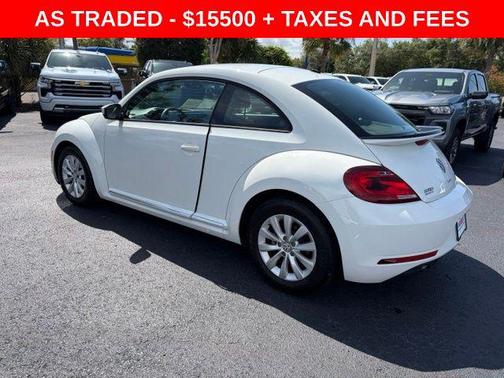 Pure White 2019 Volkswagen Beetle 2.0T S