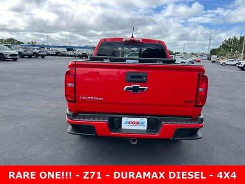 Red Hot 2017 Chevrolet Colorado Z71