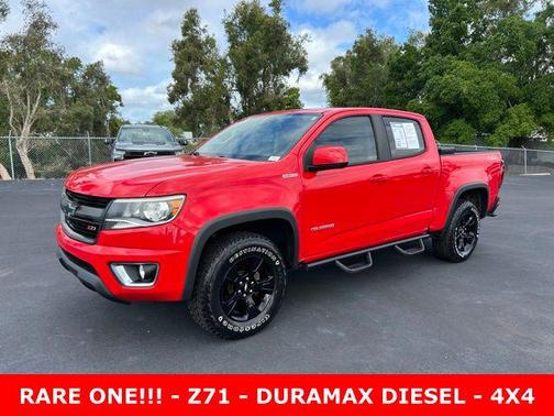 Red Hot 2017 Chevrolet Colorado Z71