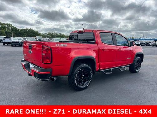 Red Hot 2017 Chevrolet Colorado Z71