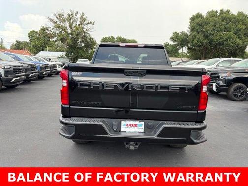 Black 2023 Chevrolet Silverado 1500 Custom