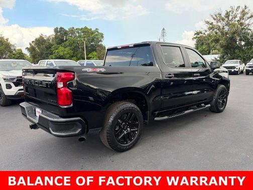Black 2023 Chevrolet Silverado 1500 Custom