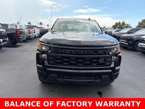Black 2023 Chevrolet Silverado 1500 Custom