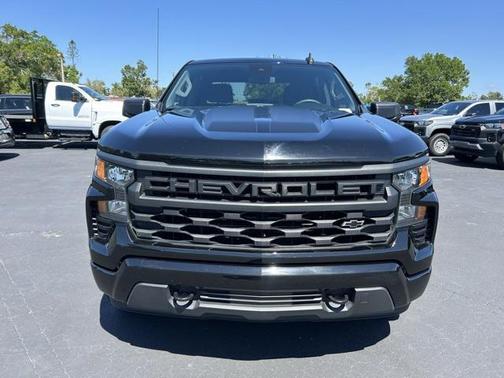 Black 2023 Chevrolet Silverado 1500 Custom
