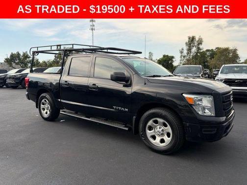Super Black 2021 Nissan Titan S