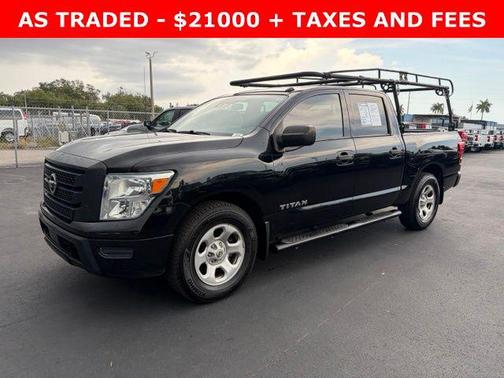 Super Black 2021 Nissan Titan S