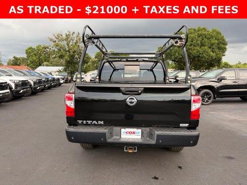 Super Black 2021 Nissan Titan S