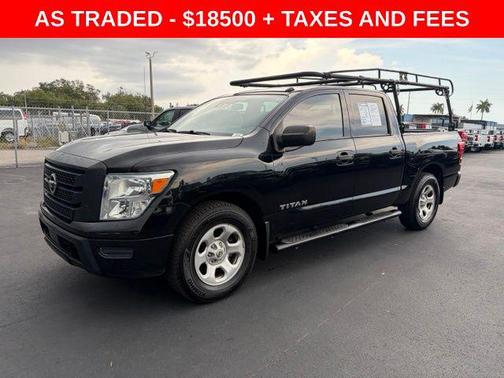 Super Black 2021 Nissan Titan S