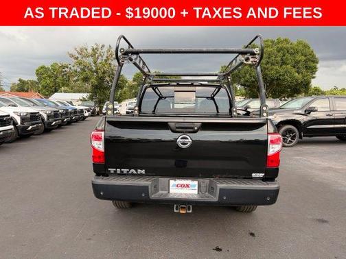 Super Black 2021 Nissan Titan S