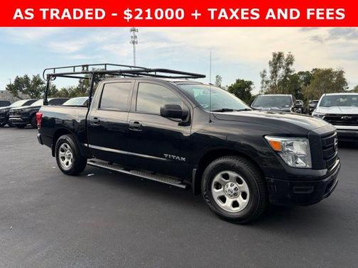 Super Black 2021 Nissan Titan S
