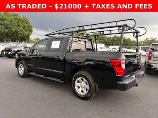 Super Black 2021 Nissan Titan S
