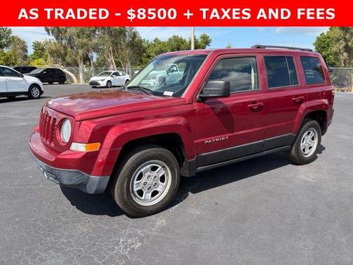 Deep Cherry Red Crystal Pearlcoat 2017 Jeep Patriot Sport