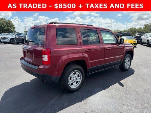 Deep Cherry Red Crystal Pearlcoat 2017 Jeep Patriot Sport
