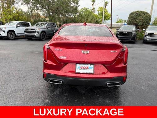 Radiant Red Tintcoat 2023 Cadillac CT4 Luxury