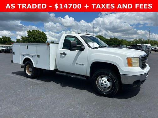 Summit White 2011 GMC Sierra 3500 Work Truck