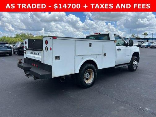 Summit White 2011 GMC Sierra 3500 Work Truck