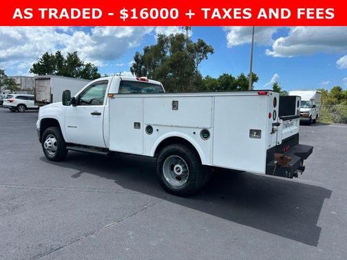 Summit White 2011 GMC Sierra 3500 Work Truck
