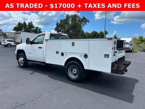 Summit White 2011 GMC Sierra 3500 Work Truck