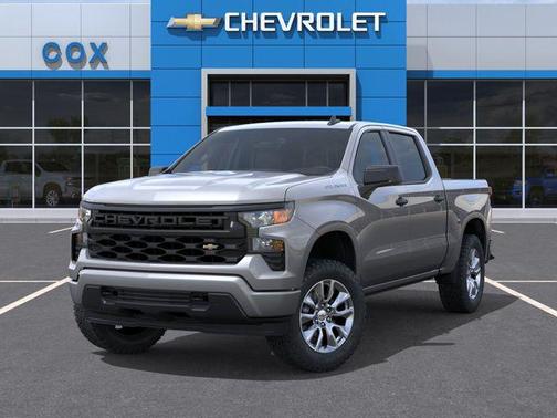 Sterling Gray Metallic 2026 Chevrolet Silverado 1500 Custom
