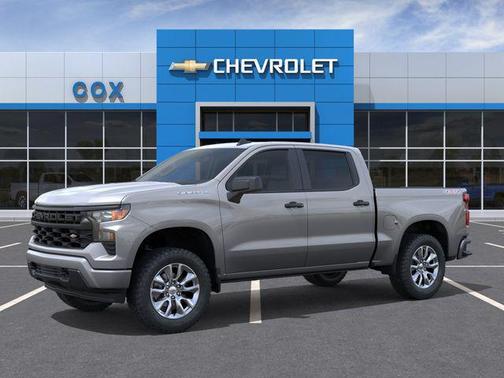 Sterling Gray Metallic 2026 Chevrolet Silverado 1500 Custom