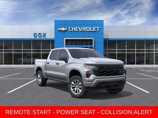 Sterling Gray Metallic 2026 Chevrolet Silverado 1500 Custom