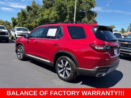 Radiant Red Metallic II 2025 Honda Pilot Touring 8-Passenger