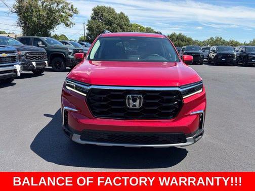 Radiant Red Metallic II 2025 Honda Pilot Touring 8-Passenger