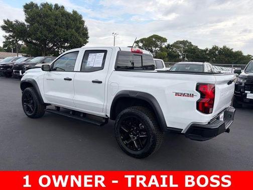 Summit White 2025 Chevrolet Colorado Trail Boss