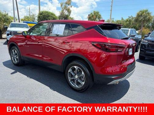 Radiant Red Tintcoat 2025 Chevrolet Blazer 2LT