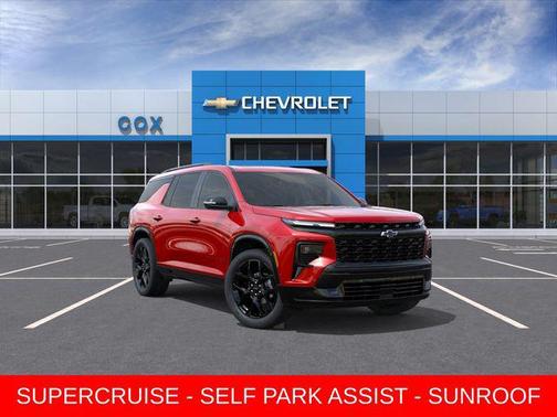 Radiant Red Tintcoat 2026 Chevrolet Traverse RS