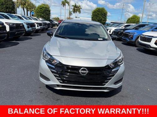Brilliant Silver Metallic 2024 Nissan Versa 1.6 S