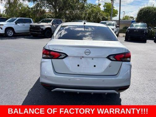 Brilliant Silver Metallic 2024 Nissan Versa 1.6 S