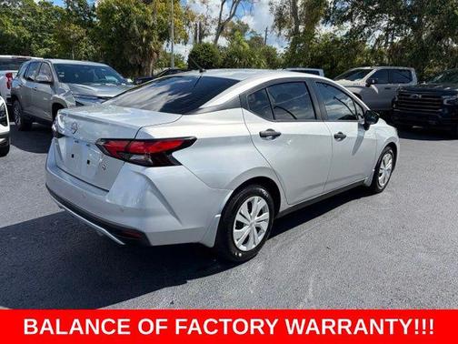 Brilliant Silver Metallic 2024 Nissan Versa 1.6 S
