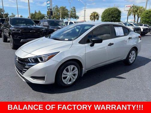 Brilliant Silver Metallic 2024 Nissan Versa 1.6 S