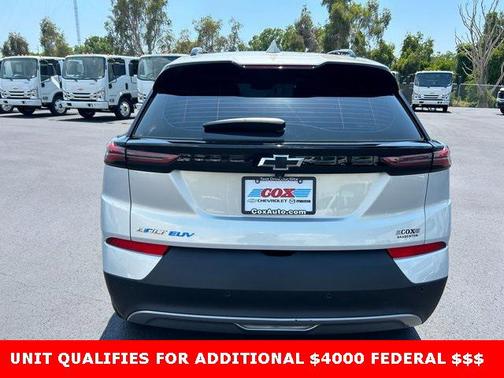 Silver Flare Metallic 2022 Chevrolet Bolt EUV FWD LT