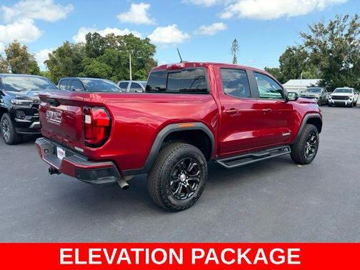 Volcanic Red Tintcoat 2024 GMC Canyon Elevation