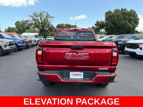 Volcanic Red Tintcoat 2024 GMC Canyon Elevation